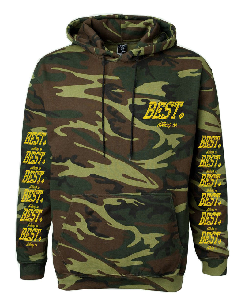 BCC Statement Hoodie Army Camo
