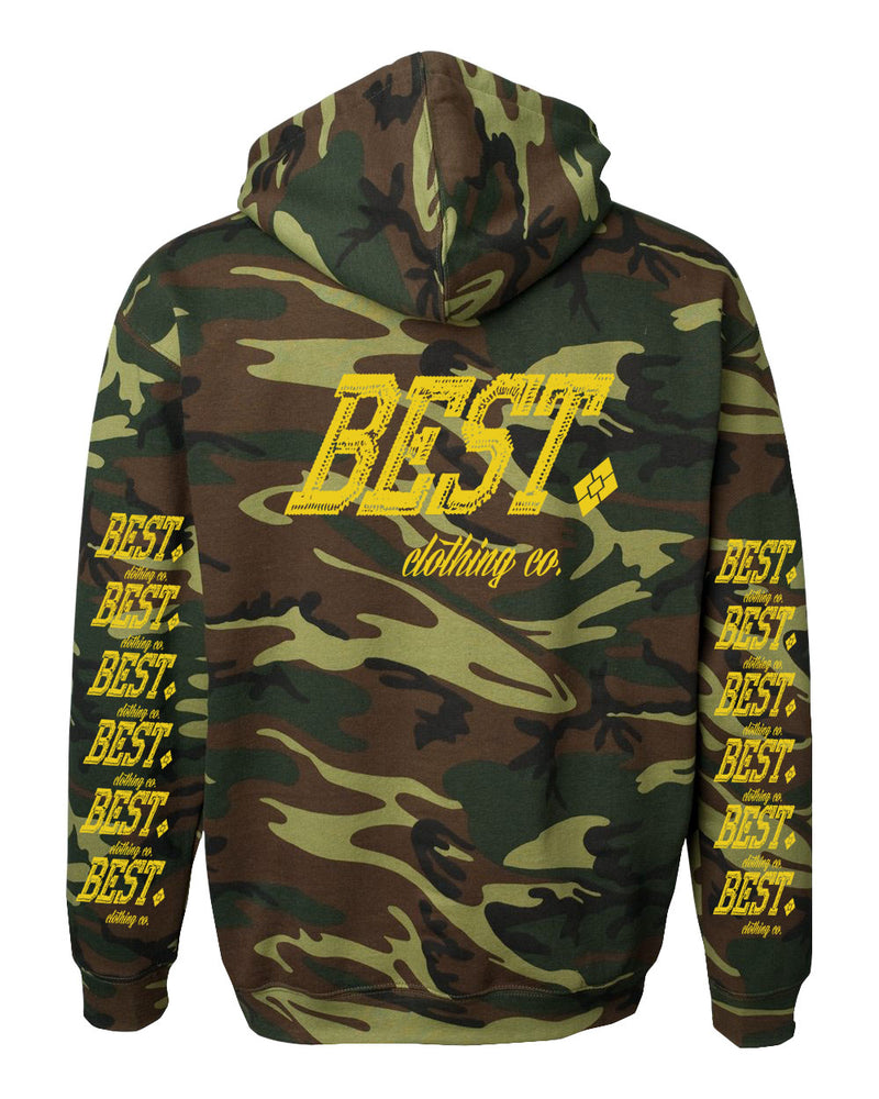 BCC Statement Hoodie Army Camo