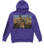 Kobe Bryant LA Forum Limited Edition Full Color Hoodie Purple